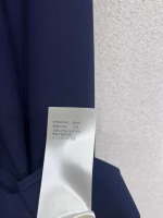 LV Louis Vuitton Metal Crew Neck Sash Belt Long-Sleeve Dress - Image 2