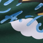 LV Distressed Washed Nigo Collaboration Duck Design Couples' T-Shirt - Image 2