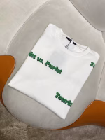 LV Louis Vuitton Letter Print Crew Neck Short-Sleeve T-Shirt - Image 8