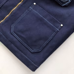 LV Louis Vuitton 2024 New Winter Denim Workwear Jacket Coat - Image 3