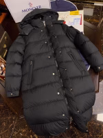 Moncler Unisex Hanovcrtan Matte Long Down Coat - Image 8