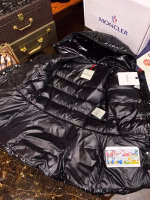 Moncler Barante Fitted-Waist Mid-Length Down Coat - Image 3