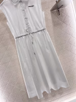 MiuMiu 2025 Lace Collar Camisole Dress - Image 4