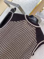LV Louis Vuitton Jacquard Knitted Vest - Image 4