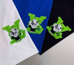 LV (Louis Vuitton) 2022 Men's Crew Neck Short-Sleeve and Shorts Sportswear Set - Image 5