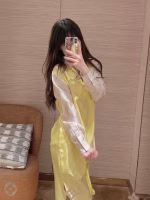 LV Macaron cream colorway Summer collection classic Monogram printed dress - Image 5