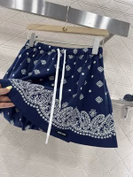 Miu Miu 2025 New Arrival Halter Camisole and Short Skirt Set - Image 5