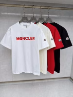 Moncler 2025 Spring/Summer New Short-Sleeve Crew Neck T-Shirt - Image 5