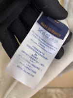 LV Louis Vuitton Bugs Bunny Genuine Leather Baseball Jacket Replica - Image 5