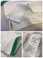 Prada 2022 new color-blocking spliced polo shirt - Image 5