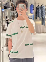LV Louis Vuitton Letter Print Crew Neck Short-Sleeve T-Shirt - Image 10