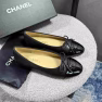 Chanel Ballerina Flat Shoes In Black - Image 3