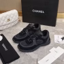 Chanel Cc Logo Sneaker Black - Image 4
