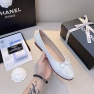 Chanel Classic Women’S Ballet White Sandals - Image 3