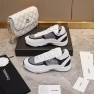 Chanel Cruise Sock Sneakers White Black - Image 4