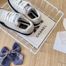 Chanel Suede Leather Runners White - Image 4