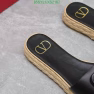 Valentino Garavani Vlogo Signature Slide Sandals Black - Image 5