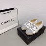 Chanel Cc Espadrilles White Gray - Image 3