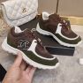 Chanel Cc Suede Brown Green - Image 2
