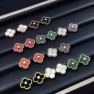 VCA Vintage Alhambra Earrings - Image 4