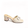 Valentino Vlogo Signature Slide Sandal White