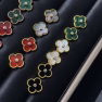 VCA Vintage Alhambra Earrings - Image 2
