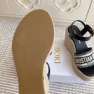 Dior Christian Signature Espadrille Wedges - Image 3