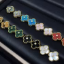 VCA Vintage Alhambra Earrings - Image 3