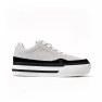 Chanel Suede Leather Runners White