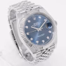 Rolex Datejust 41 Bright Blue Diamond Dial, Steel & White Gold, 126334 - Image 4